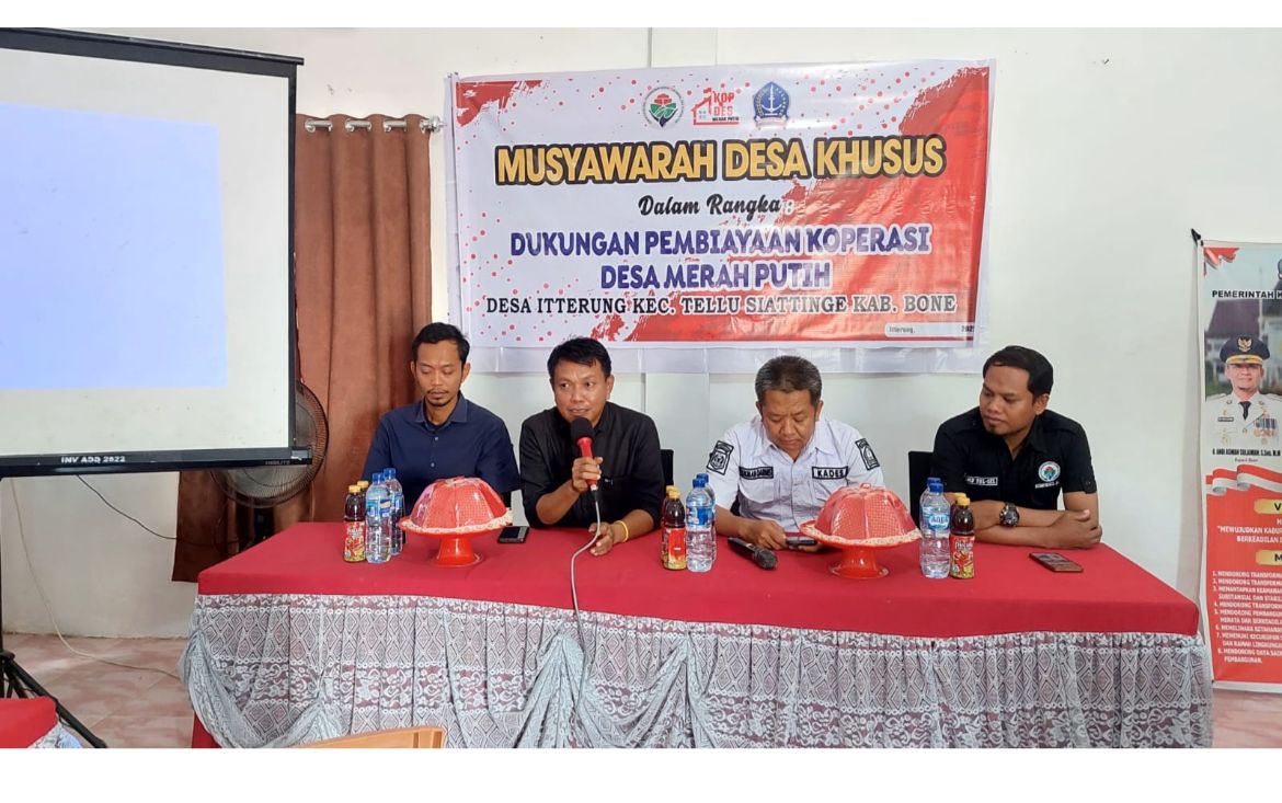 Musdesus Dalam Rangka Persetujuan Dukungan Pembiayaa Koperasi Desa Merah Putih